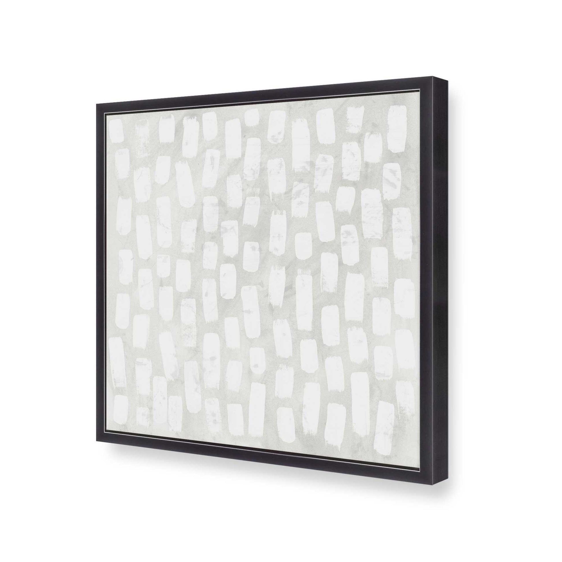 [Color:Weathered Zinc], Picture of art in a Weathered Zinc frame at an angle