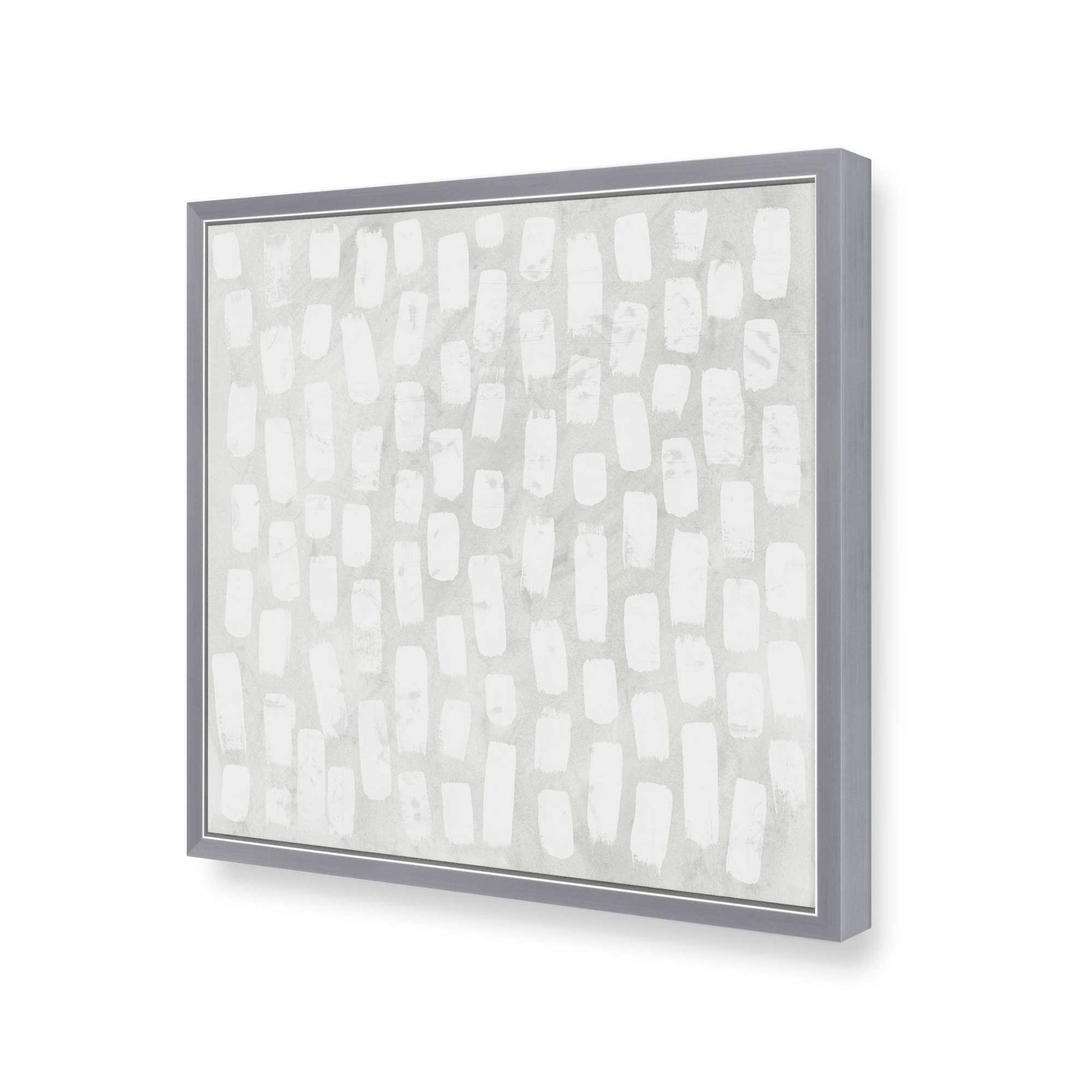 [Color:Polished Chrome], Picture of art in a Polished Chrome frame at an angle