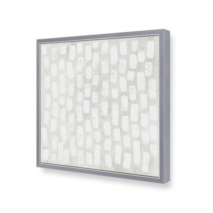 [Color:Polished Chrome], Picture of art in a Polished Chrome frame at an angle