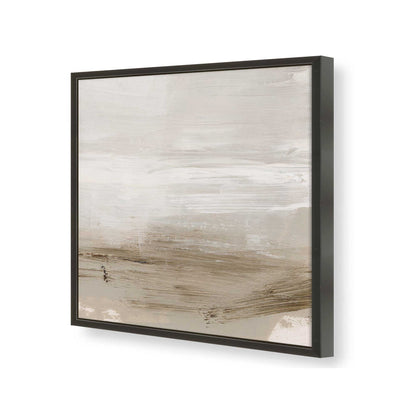 [Color:Satin Black], Picture of art in a Satin Black frame at an angle