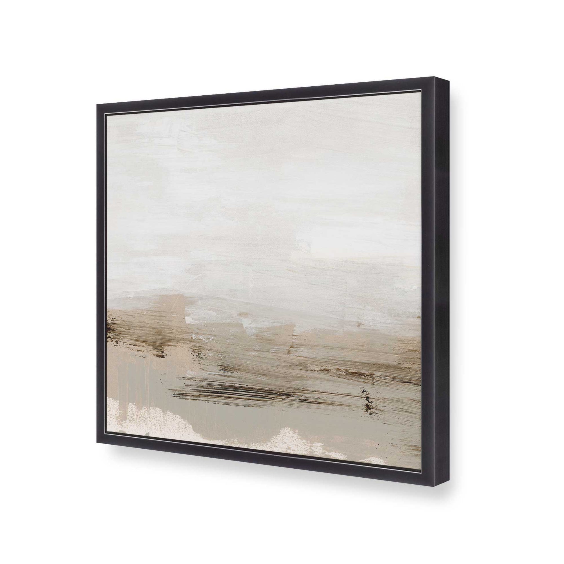 [Color:Weathered Zinc], Picture of art in a Weathered Zinc frame at an angle