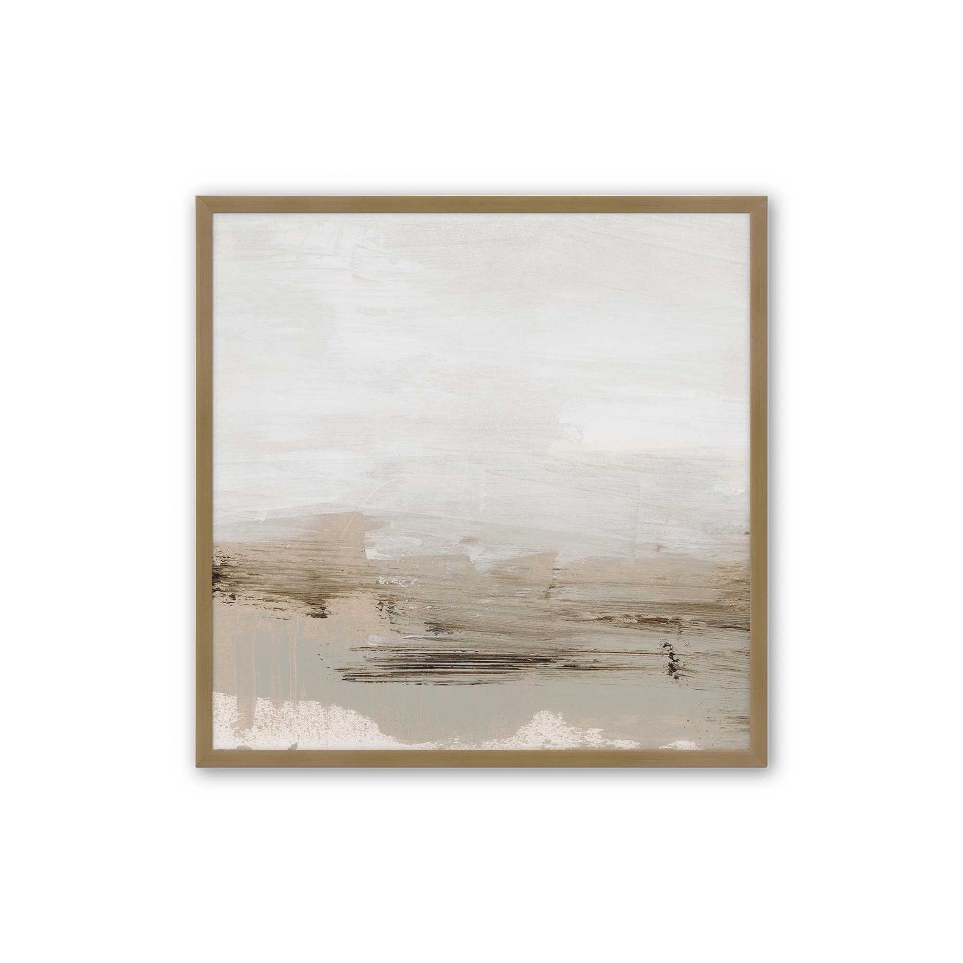 [Color:Brushed Gold], Picture of art in a Brushed Gold frame