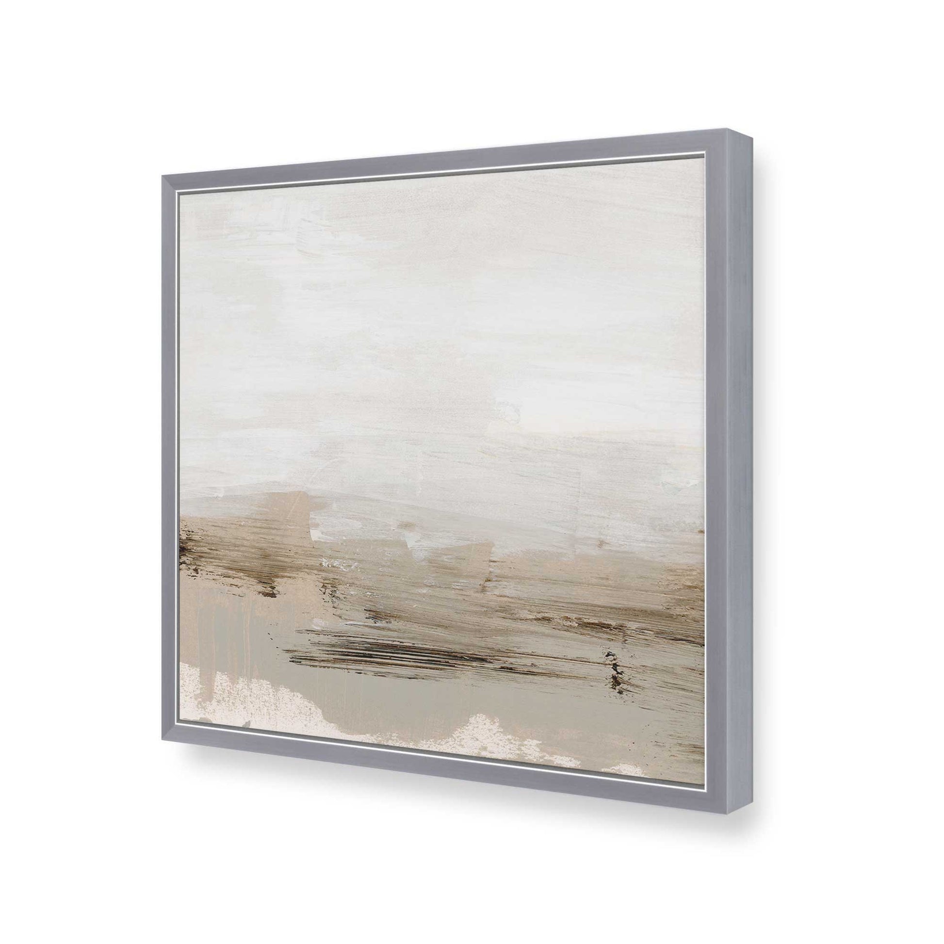 [Color:Polished Chrome], Picture of art in a Polished Chrome frame at an angle