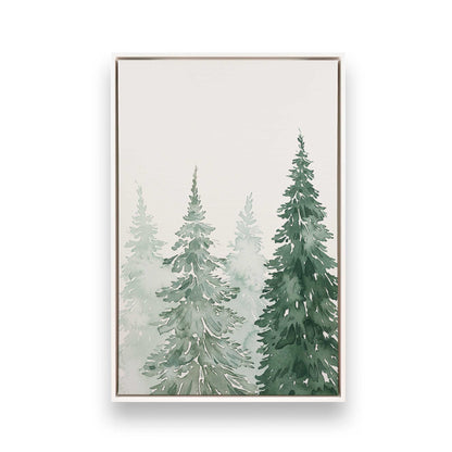 [Color:Opaque White], Picture of art in a White frame