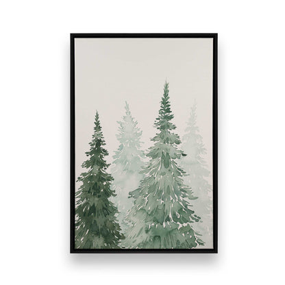 [Color:Satin Black], Picture of art in a Satin Black frame