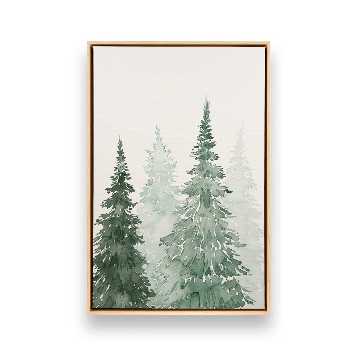 [Color:American Maple], Picture of art in a American Maple frame