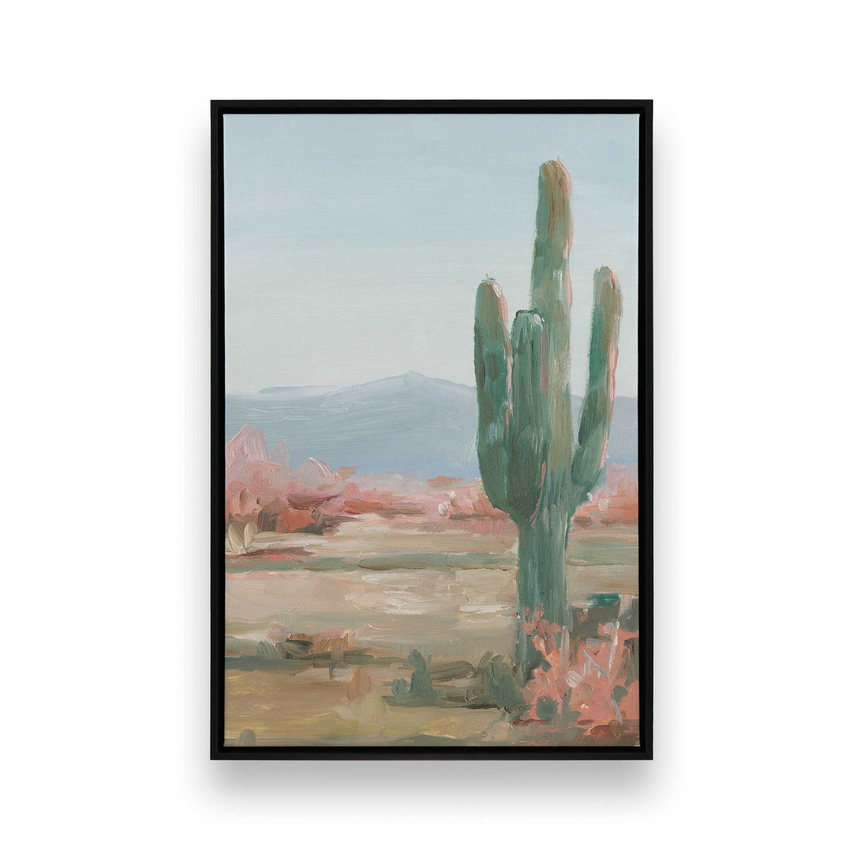 [Color:Satin Black], Picture of art in a Satin Black frame