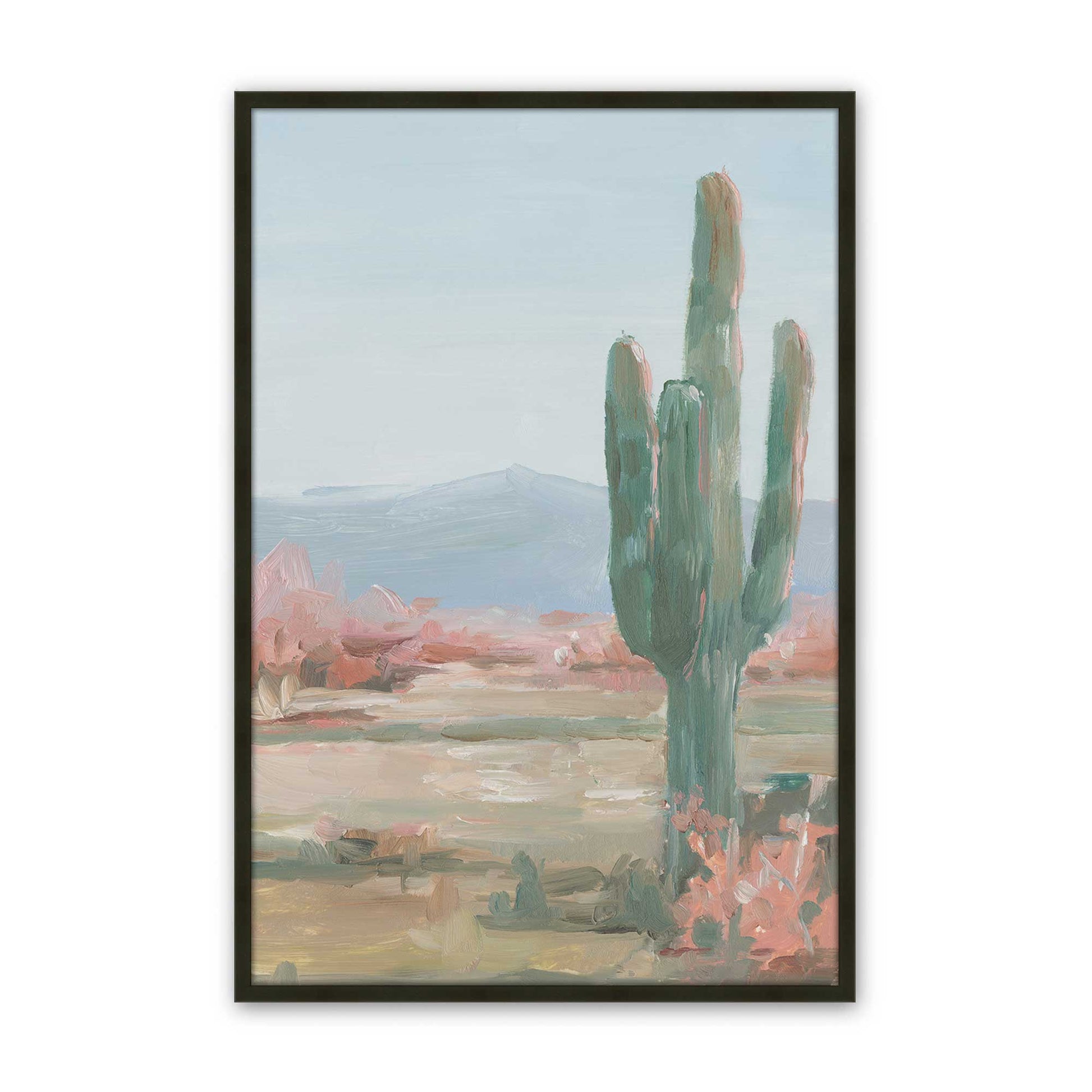 [Color:Satin Black], Picture of art in a Satin Black frame
