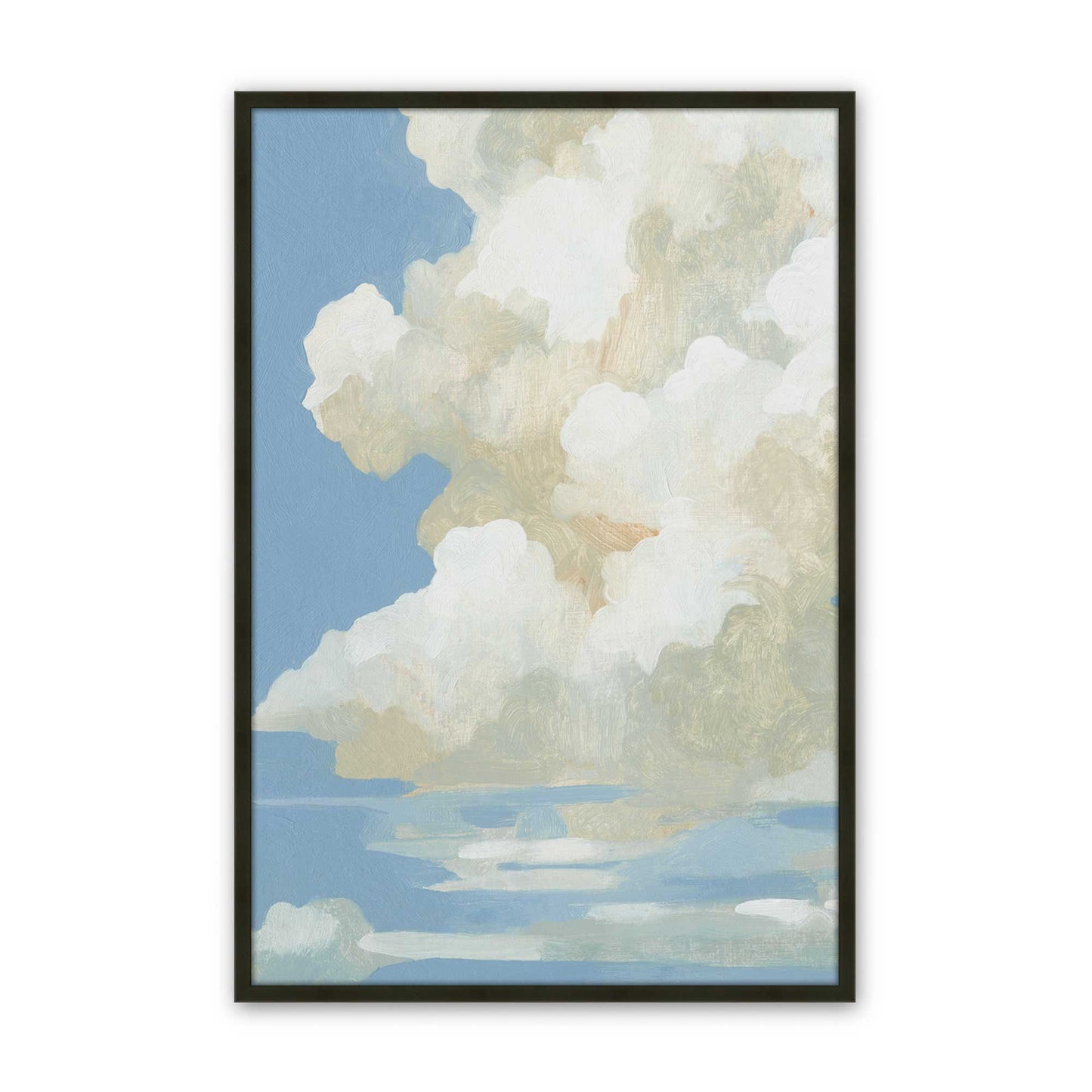 [Color:Satin Black], Picture of art in a Satin Black frame