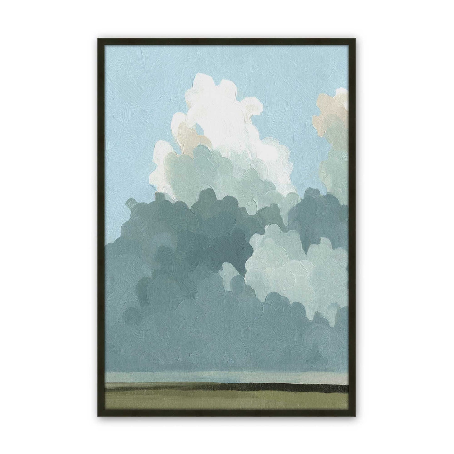 [Color:Satin Black], Picture of art in a Satin Black frame