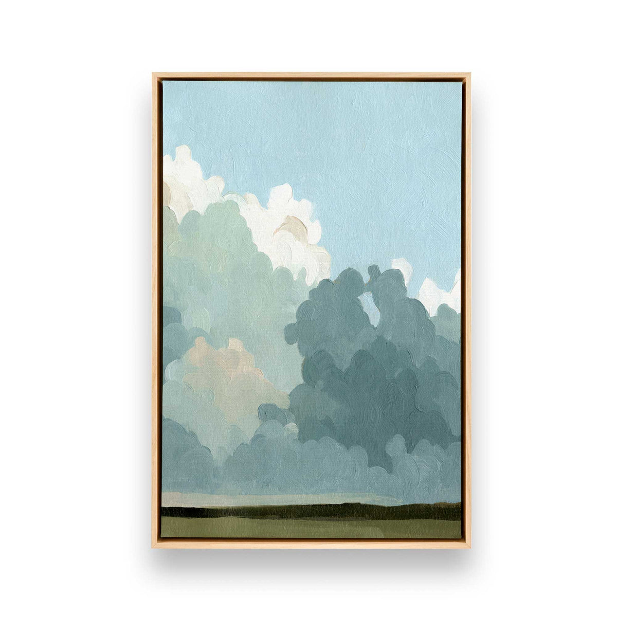 [Color:American Maple], Picture of art in a American Maple frame