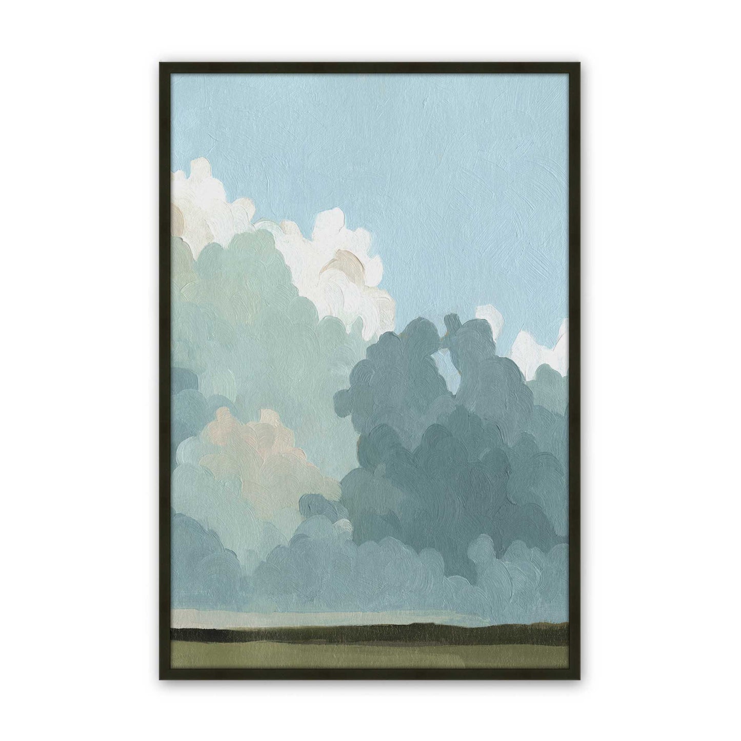 [Color:Satin Black], Picture of art in a Satin Black frame