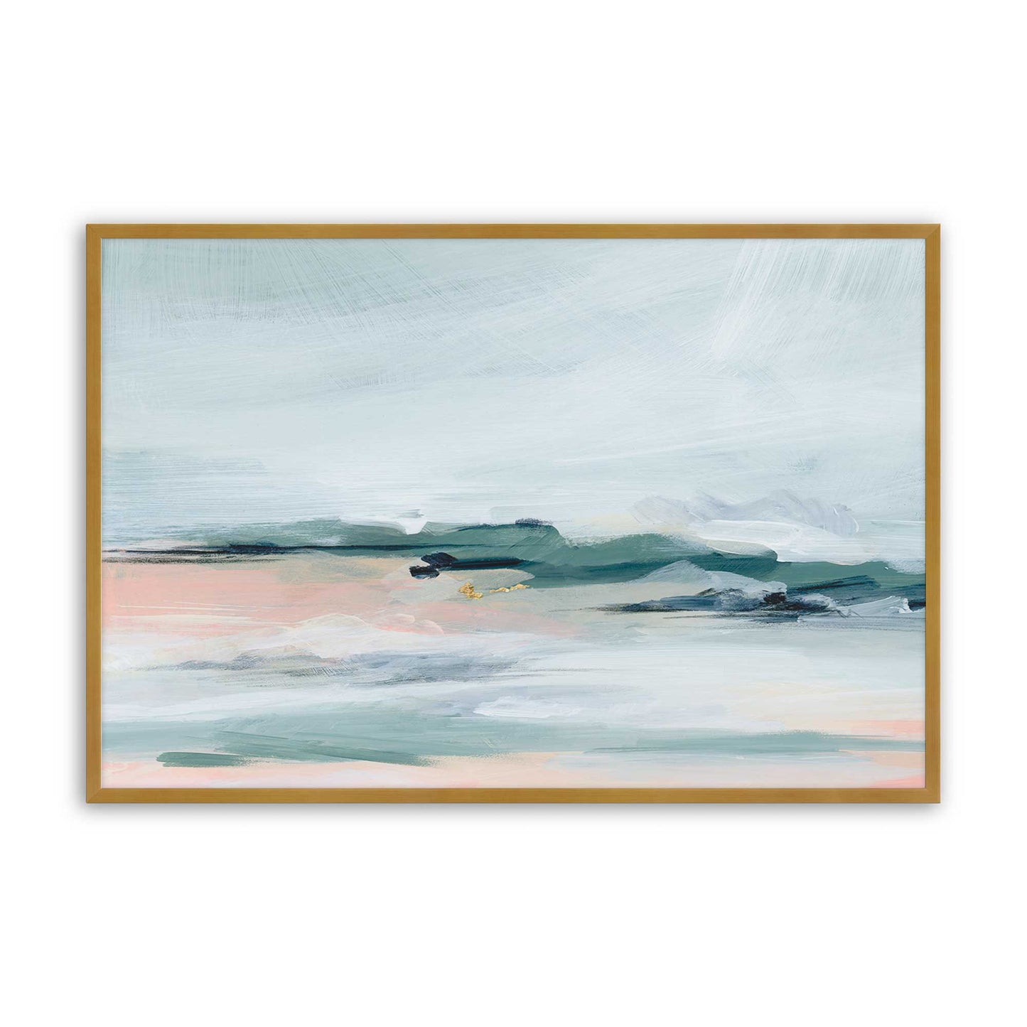 [Color:Polished Gold], Picture of art in a Polished Gold frame