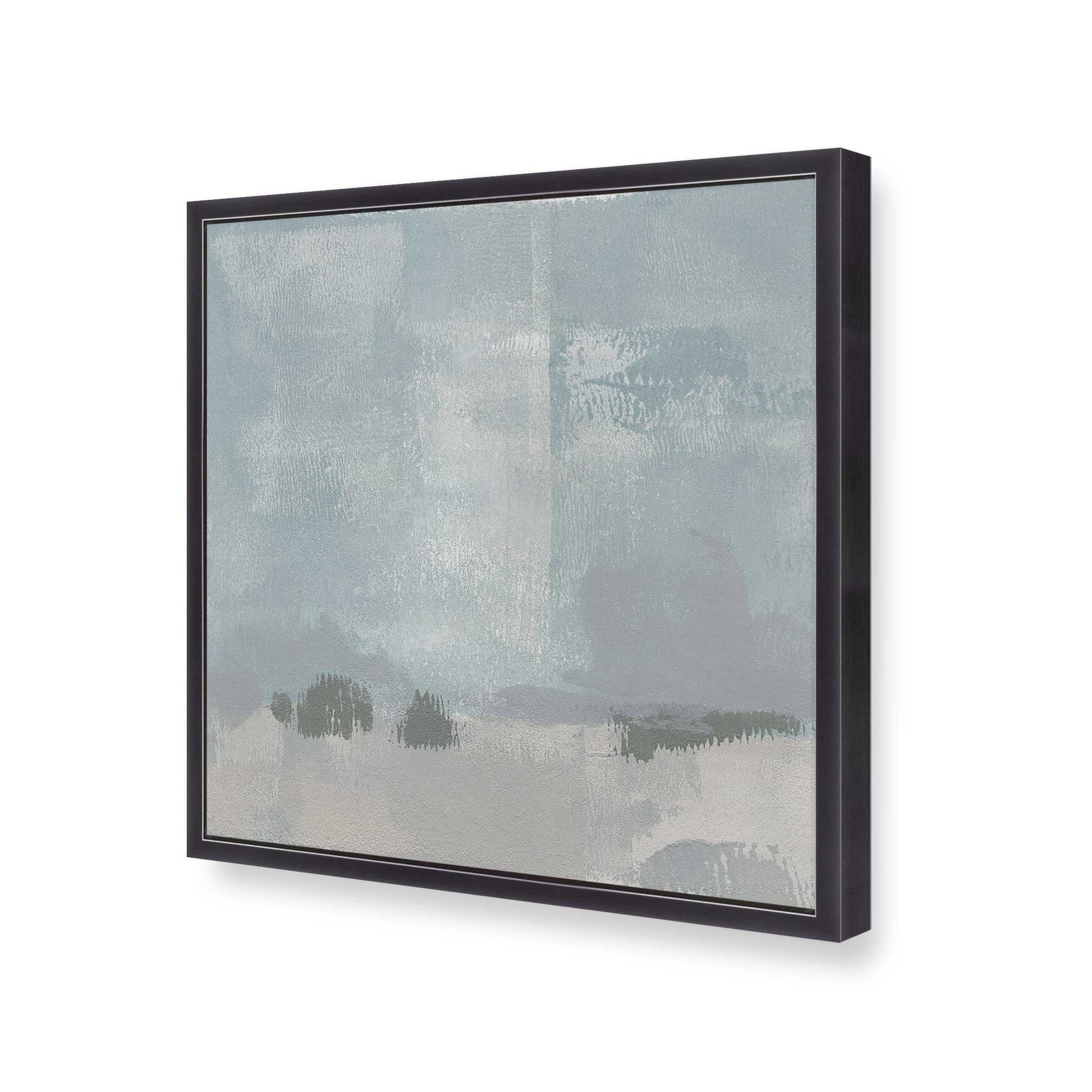 [Color:Weathered Zinc], Picture of art in a Weathered Zinc frame at an angle