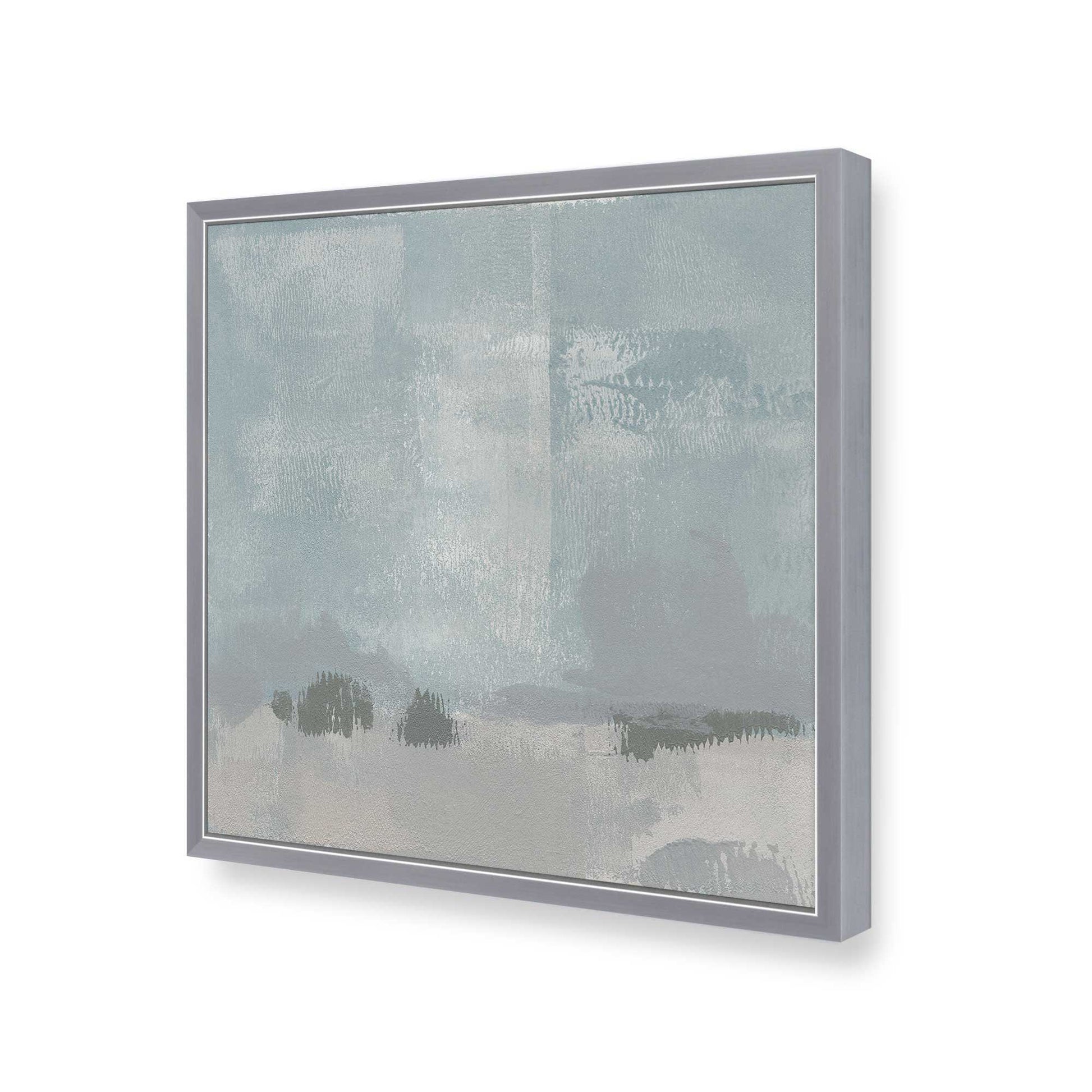 [Color:Polished Chrome], Picture of art in a Polished Chrome frame at an angle