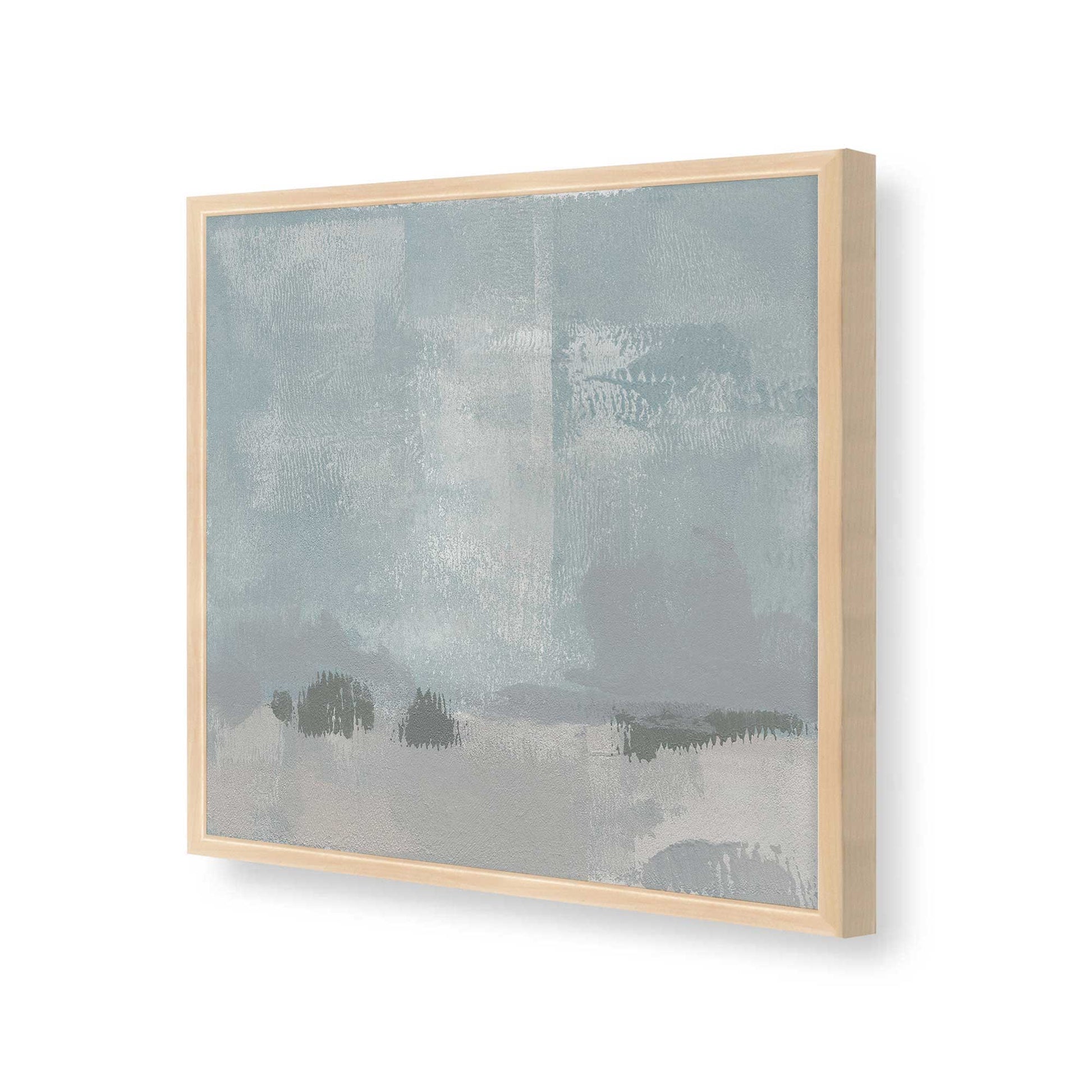 [Color:Raw Maple], Picture of art in a Raw Maple frame at an angle