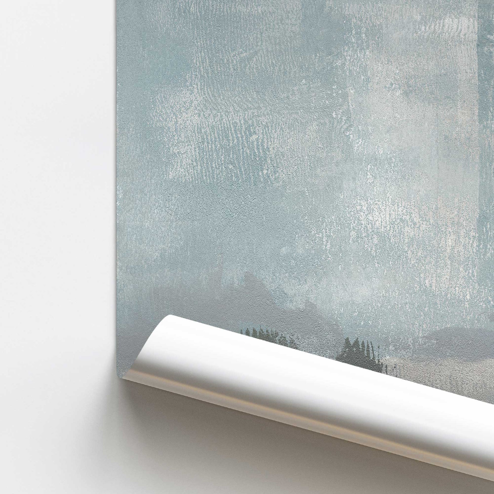 [color:Rolled Print], Picture of close up of art