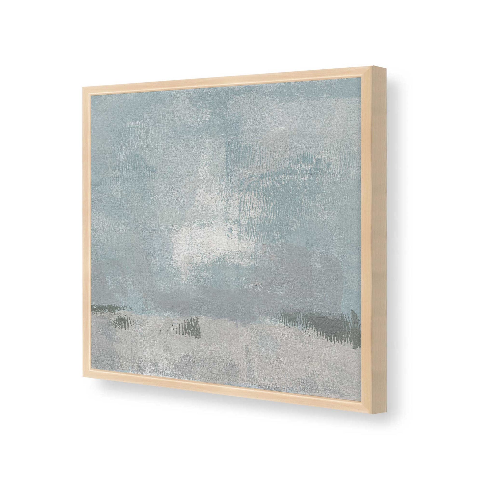 [Color:Raw Maple], Picture of art in a Raw Maple frame at an angle