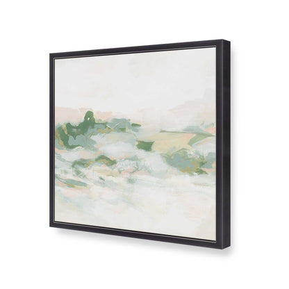 [Color:Weathered Zinc], Picture of art in a Weathered Zinc frame at an angle