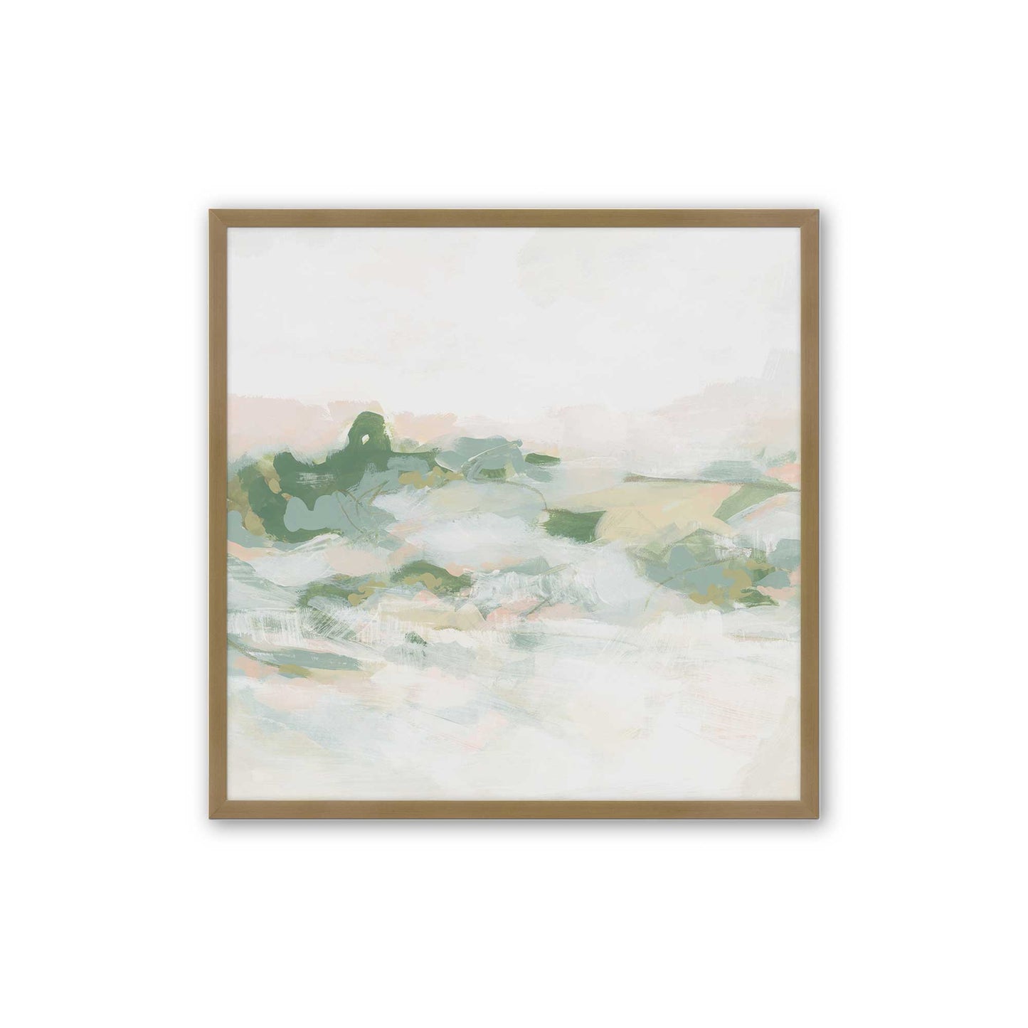 [Color:Brushed Gold], Picture of art in a Brushed Gold frame