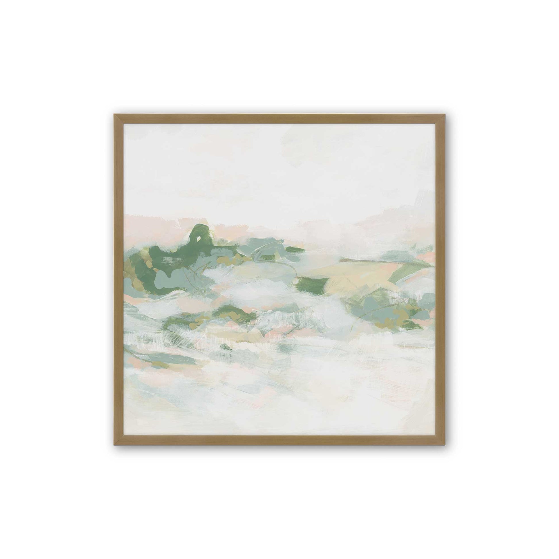 [Color:Brushed Gold], Picture of art in a Brushed Gold frame