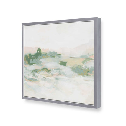 [Color:Polished Chrome], Picture of art in a Polished Chrome frame at an angle