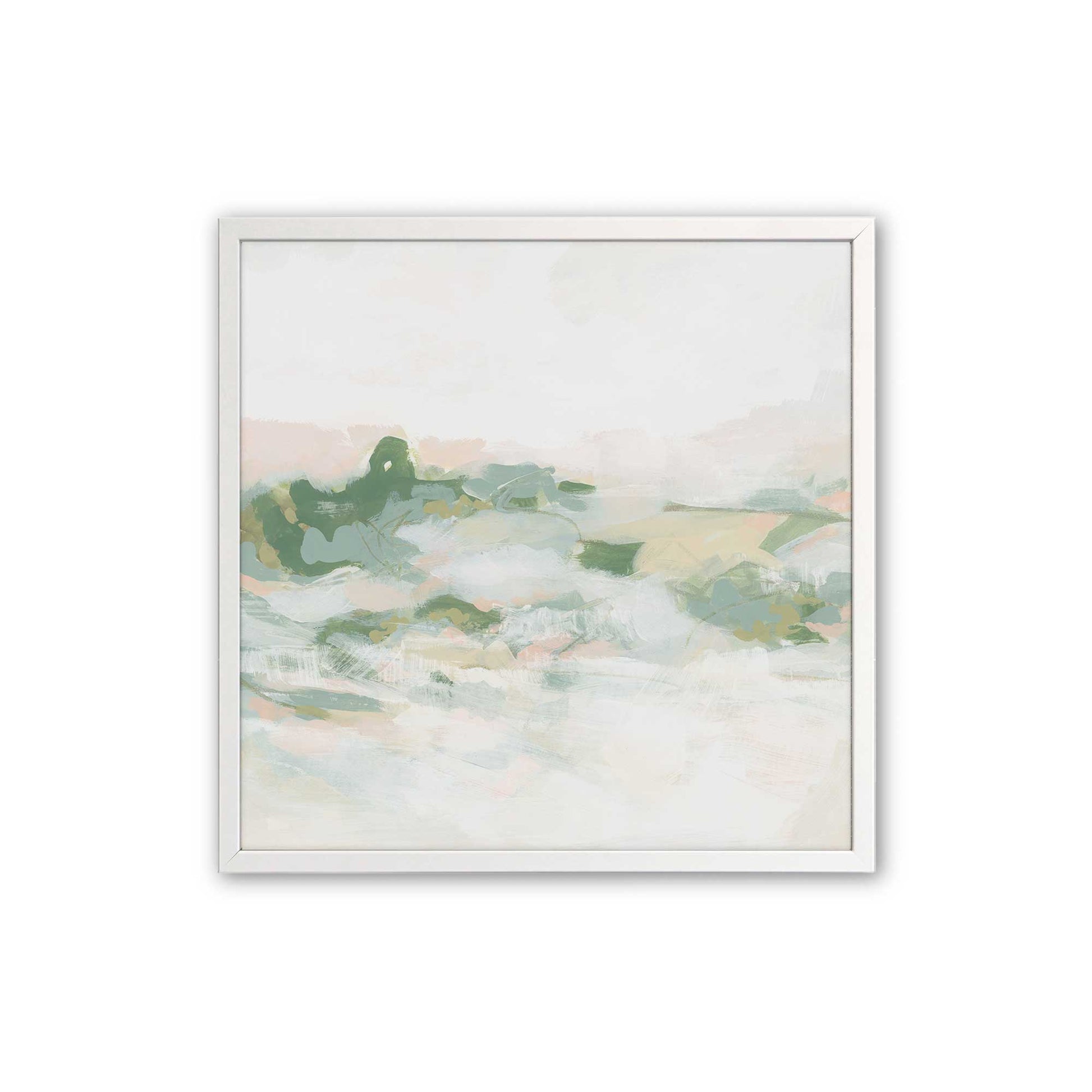 [Color:Opaque White], Picture of art in a Opaque White frame