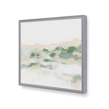 [Color:Polished Chrome], Picture of art in a Polished Chrome frame at an angle