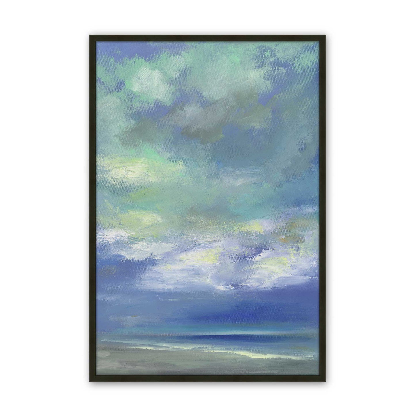 [Color:Satin Black], Picture of art in a Satin Black frame