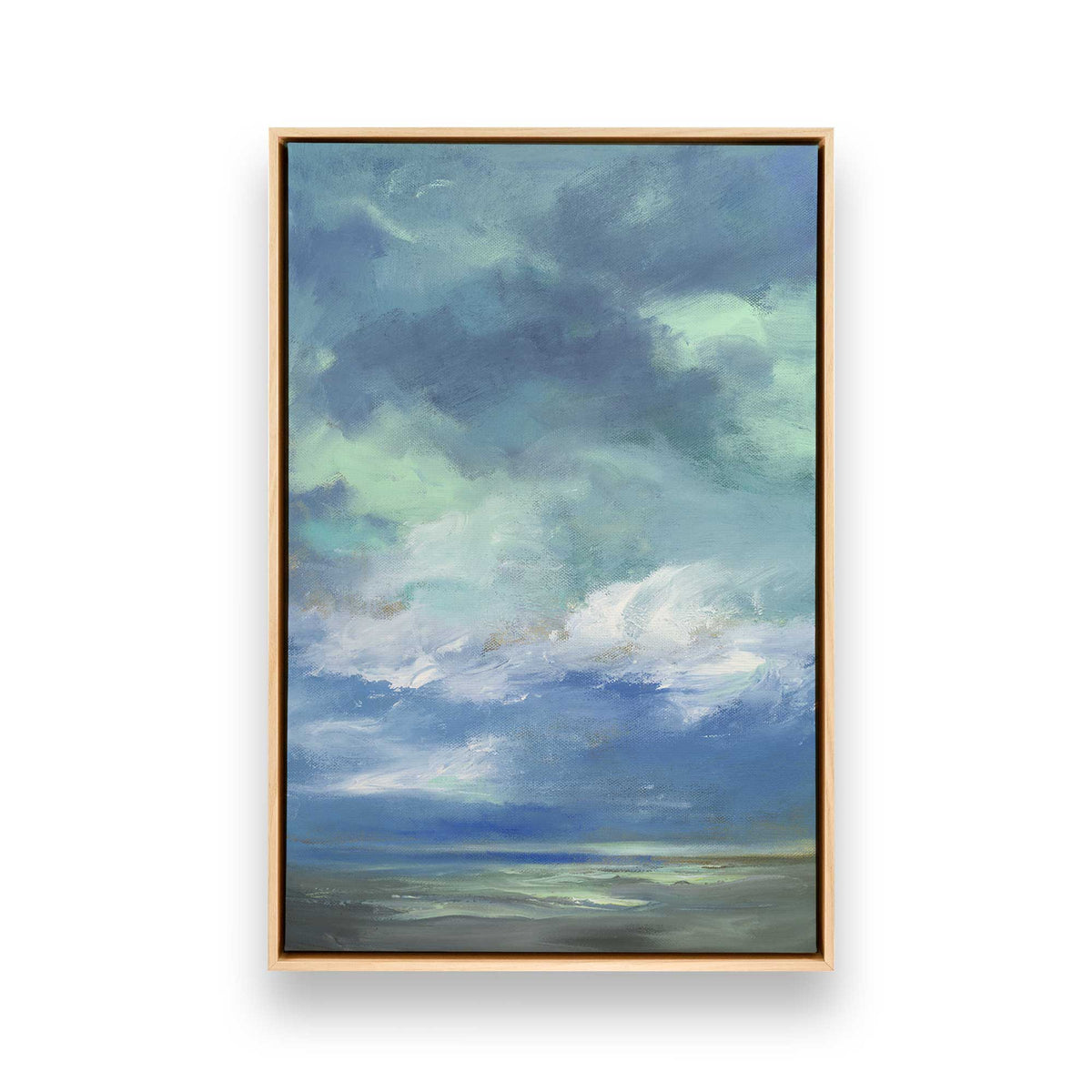 [Color:American Maple], Picture of art in a American Maple frame