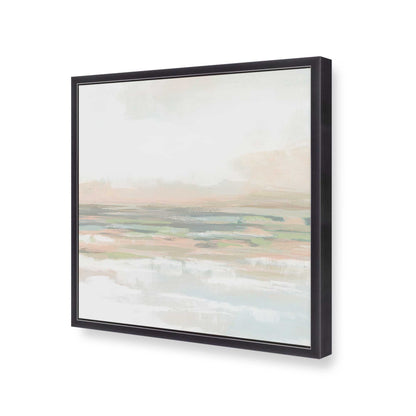 [Color:Weathered Zinc], Picture of art in a Weathered Zinc frame at an angle
