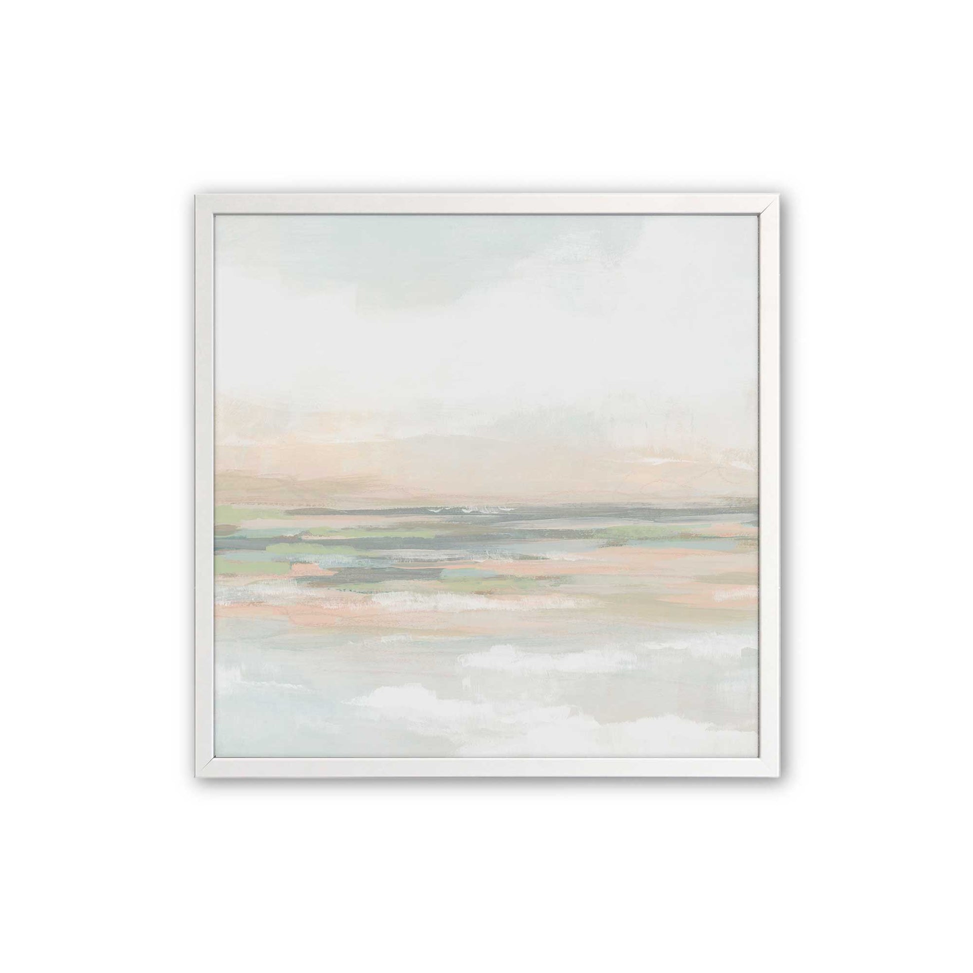 [Color:Opaque White], Picture of art in a Opaque White frame