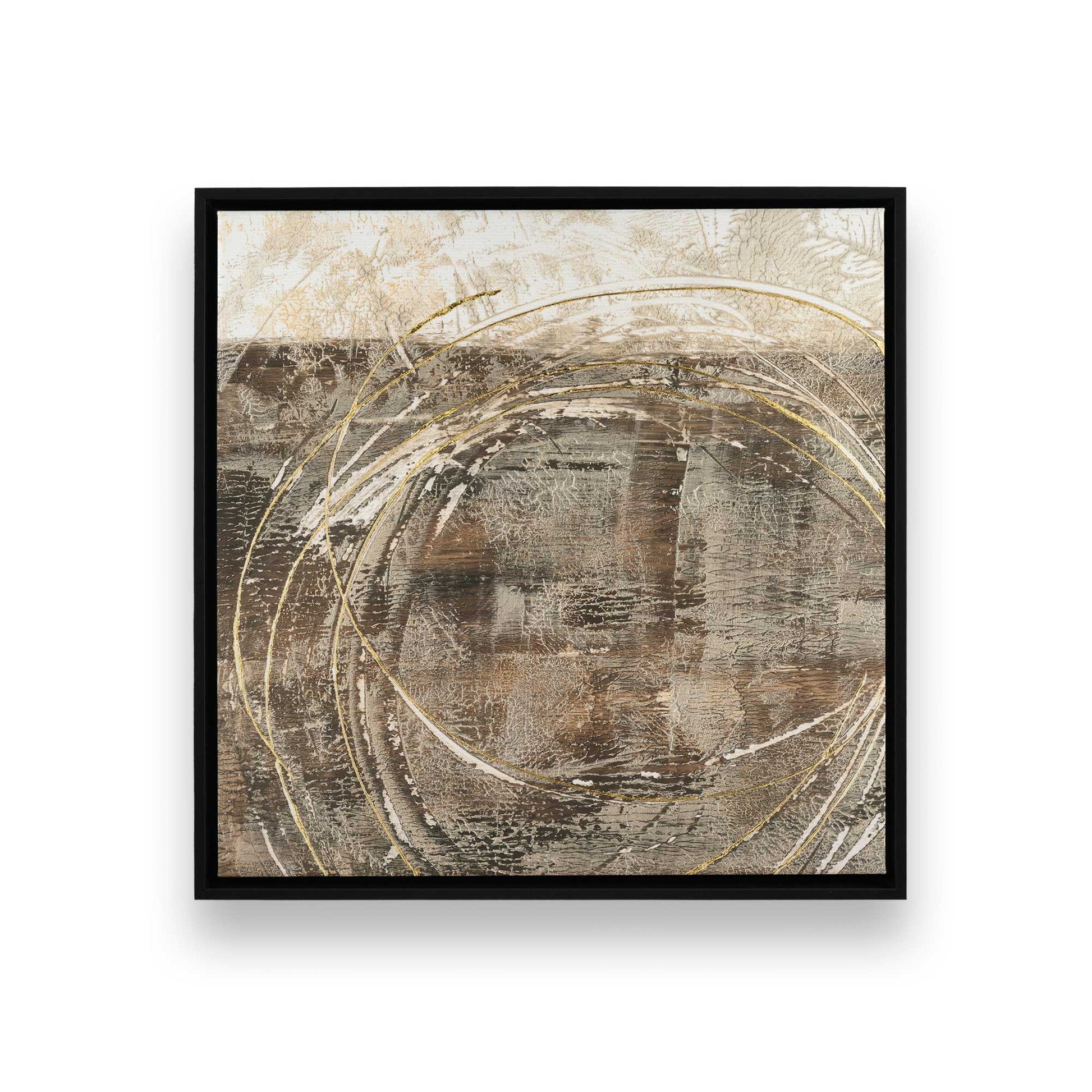 [Color:Satin Black], Picture of art in a Satin Black frame