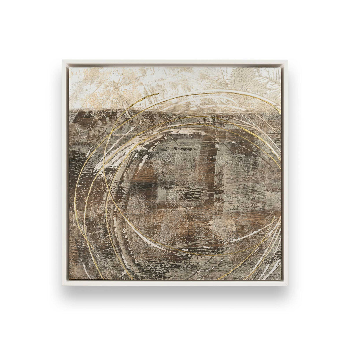 [Color:Opaque White], Picture of art in a White frame