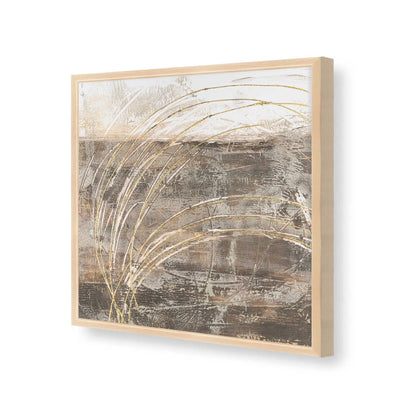 [Color:Raw Maple], Picture of art in a Raw Maple frame at an angle