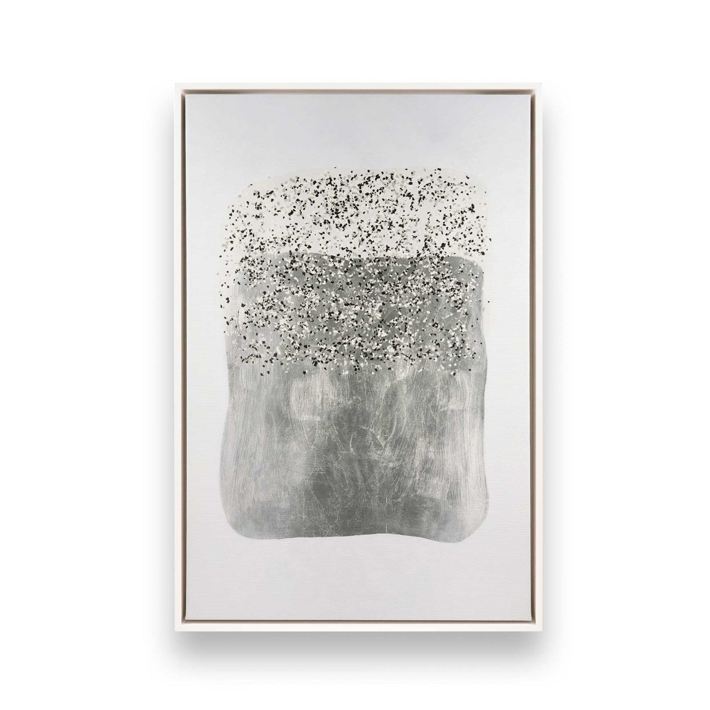 [Color:Opaque White], Picture of art in a White frame