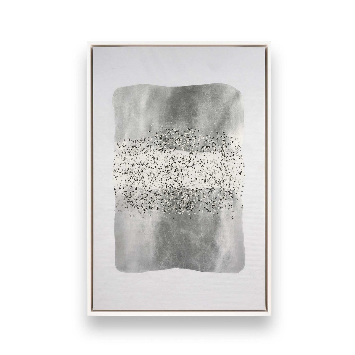 [Color:Opaque White], Picture of art in a White frame
