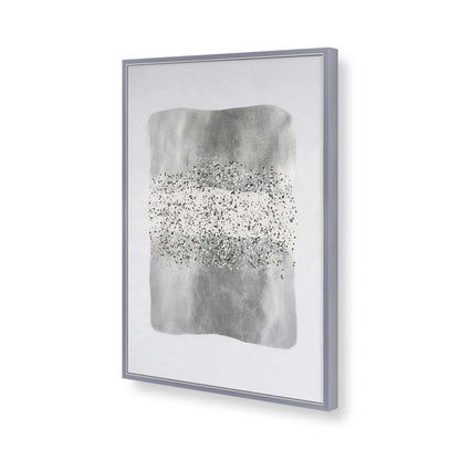 [Color:Polished Chrome], Picture of art in a Polished Chrome frame of the corner