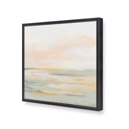 [Color:Weathered Zinc], Picture of art in a Weathered Zinc frame at an angle
