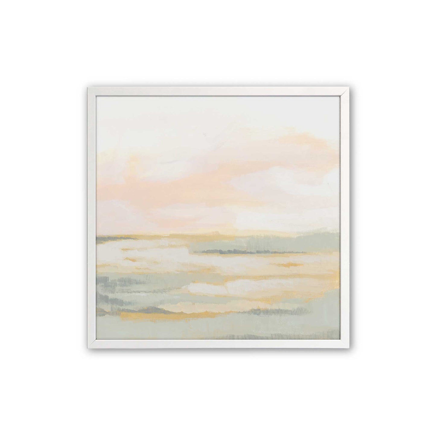 [Color:Opaque White], Picture of art in a Opaque White frame