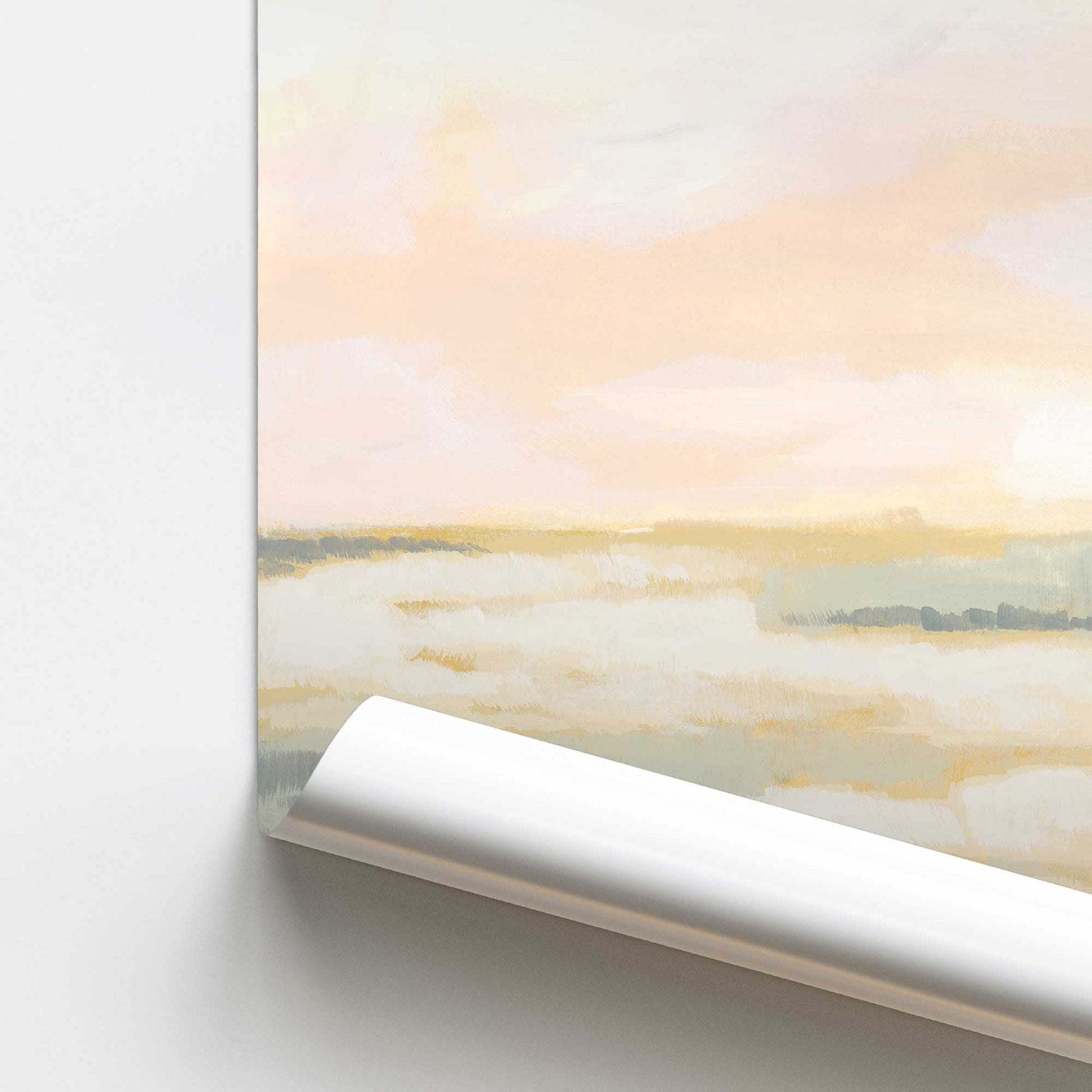 [color:Rolled Print], Picture of close up of art
