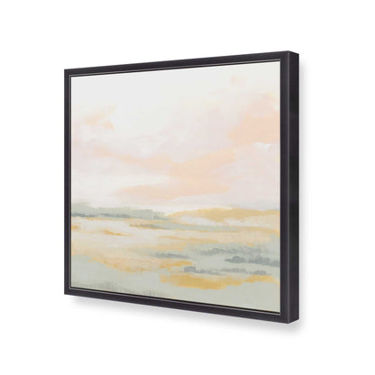 [Color:Weathered Zinc], Picture of art in a Weathered Zinc frame at an angle
