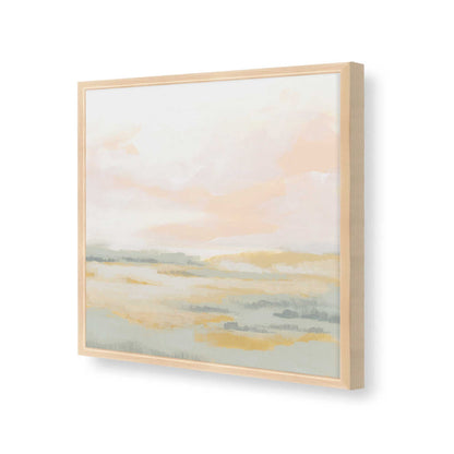 [Color:Raw Maple], Picture of art in a Raw Maple frame at an angle