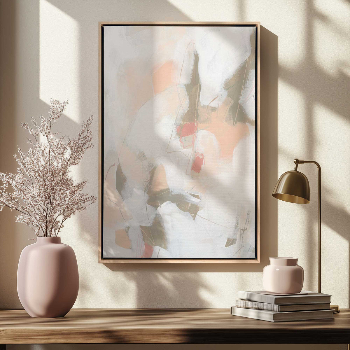 Picture of art in a room