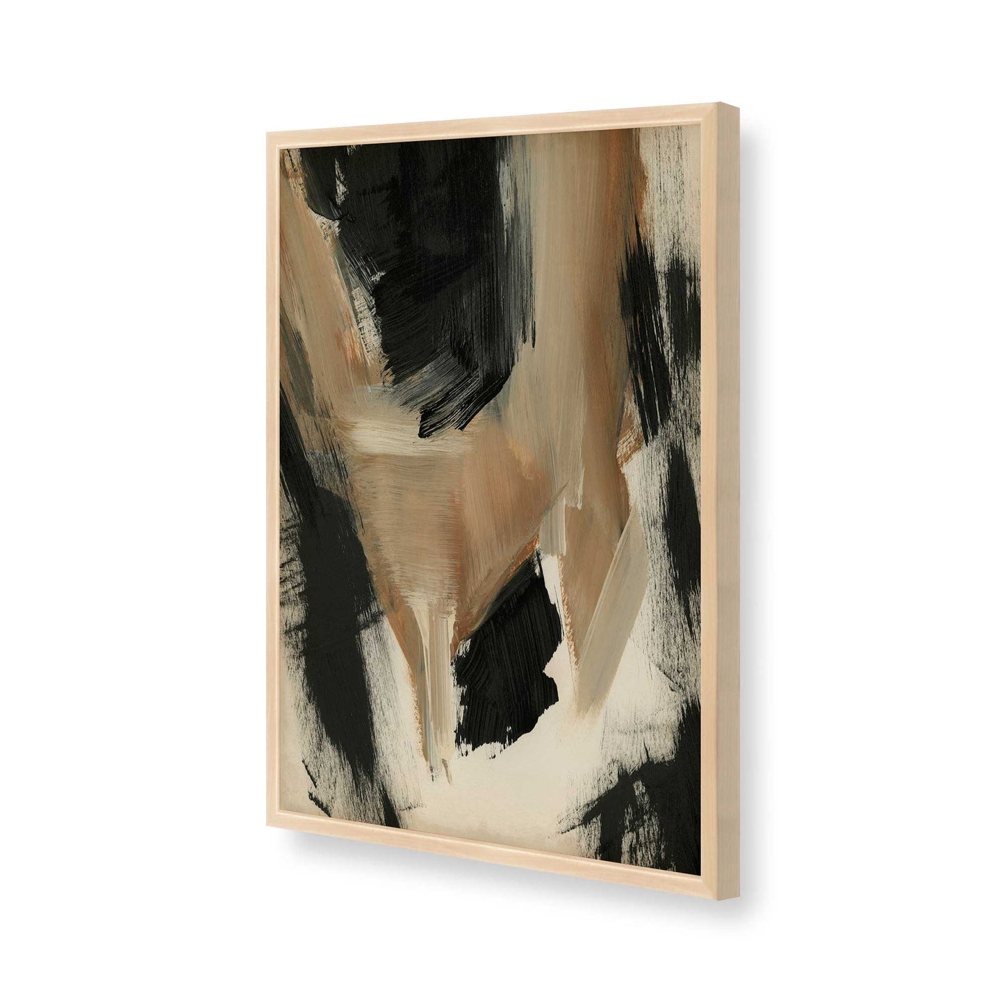 [Color:Raw Maple], Picture of art in a Raw Maple frame of the corner