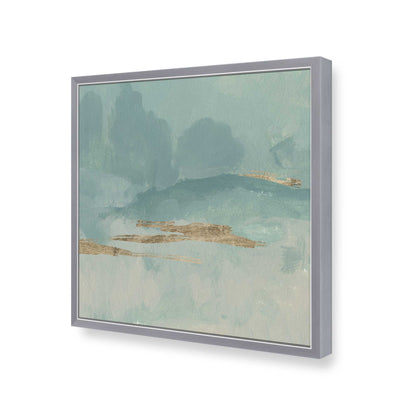[Color:Polished Chrome], Picture of art in a Polished Chrome frame at an angle