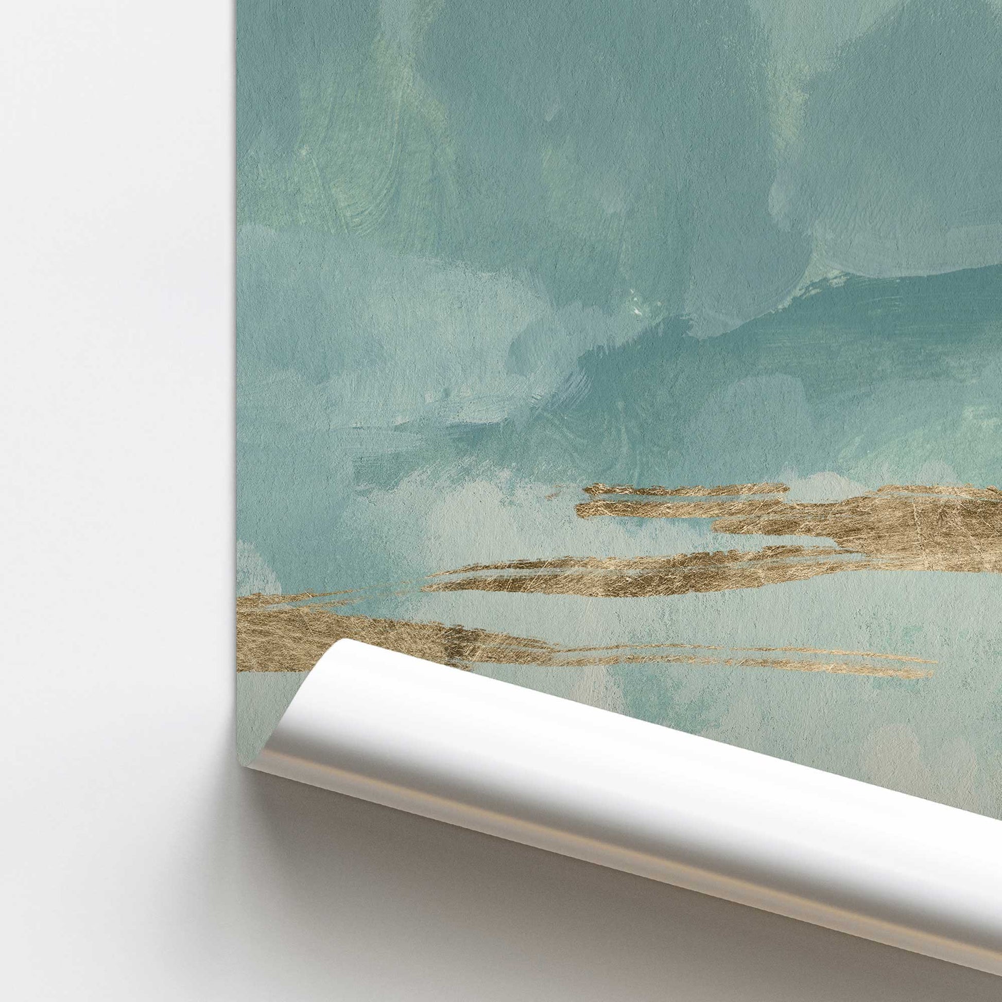 [color:Rolled Print], Picture of close up of art