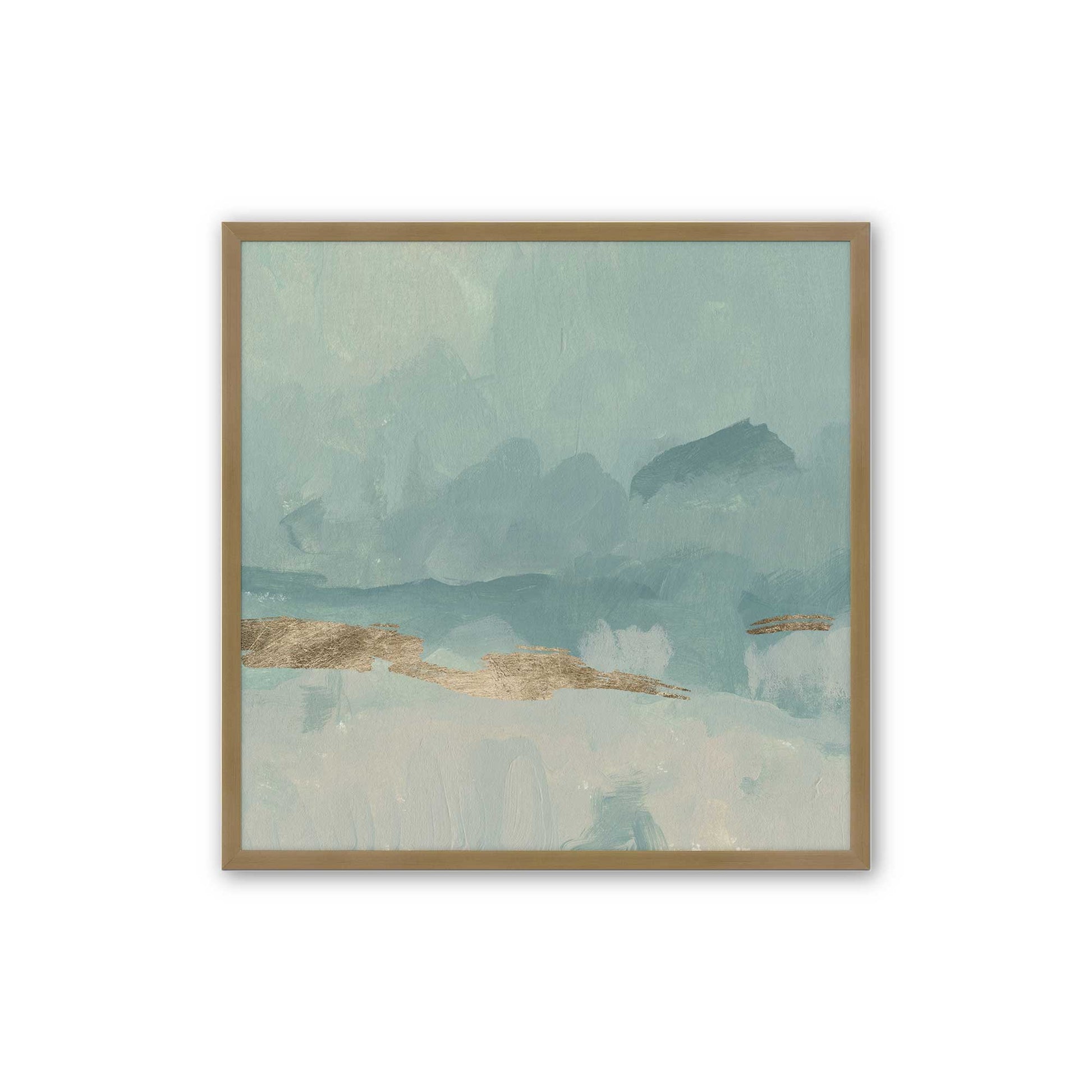 [Color:Brushed Gold], Picture of art in a Brushed Gold frame