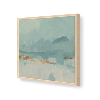 [Color:Raw Maple], Picture of art in a Raw Maple frame at an angle