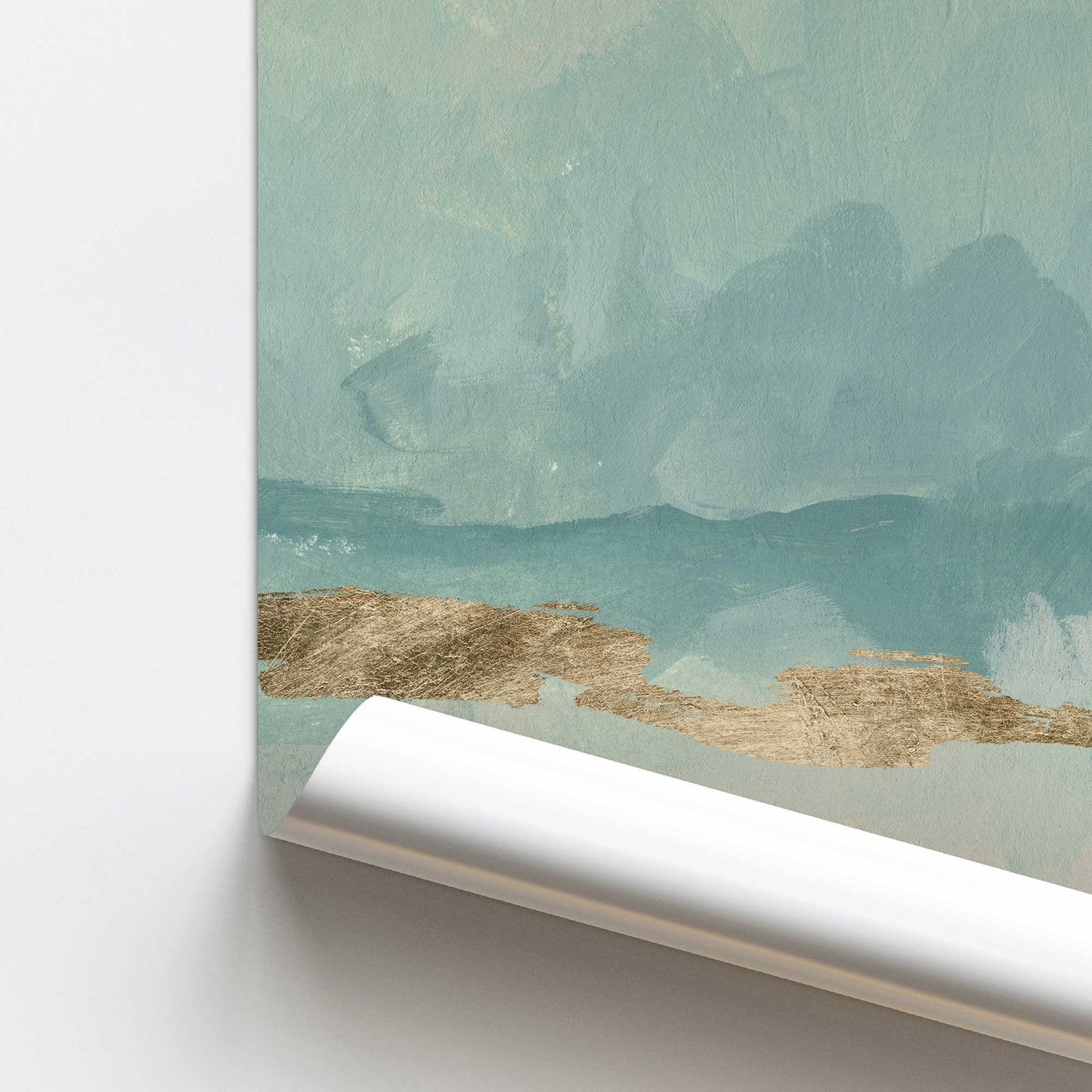 [color:Rolled Print], Picture of close up of art